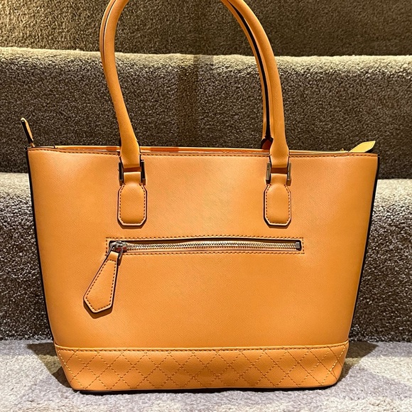 Guess Korry tote- Sun-kissed Orange/Gold hardware - NWT - Picture 2 of 13